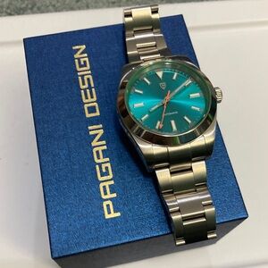 Pagani Milgauss homage PD1733, automatic, sapphire crystal, metal bracelet